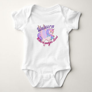 Conception de Tshirt licorne pour bébés