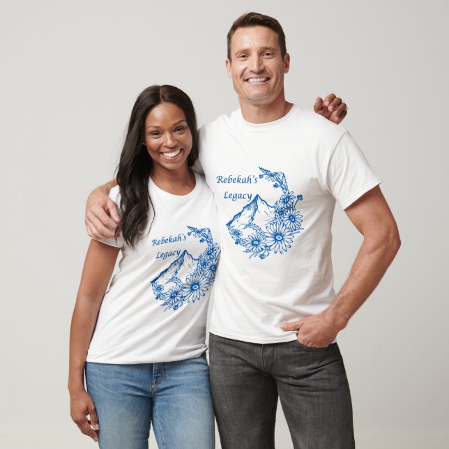 Conception de Tshirt Logo avant et arrière (Unisexe)