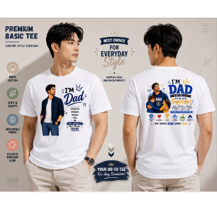 Conception de Tshirt Super Papa - Fête des Pères
