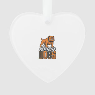 Conception de typographie Bulldog vintage Angry Do