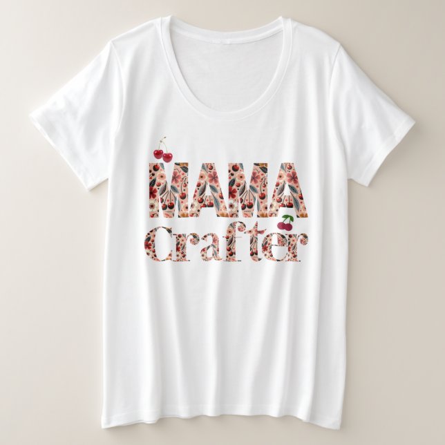 Conception de typographie Cherry Mama Crafter  (Design devant)