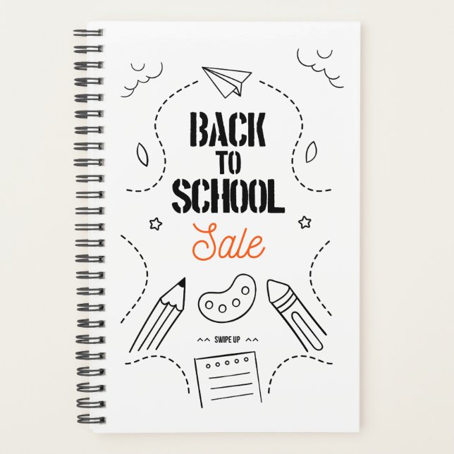 Conception de typographie de rentrée scolaire (Devant)