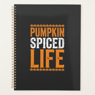 Conception de typographie Halloween Pumpkin Spiced