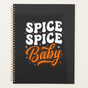 Conception de typographie rétro Halloween Spice Sp