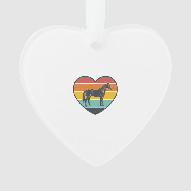 Conception de vecteur de cheval de coeur de couche (devant)