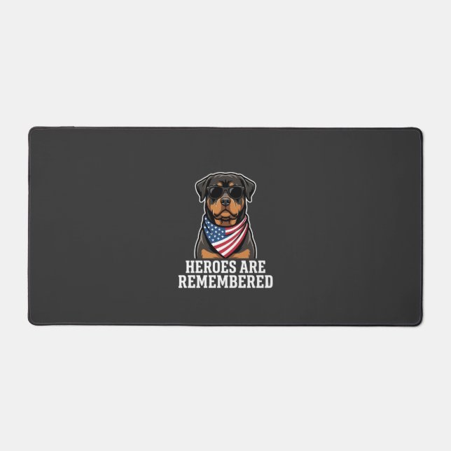 Conception de vecteur de chien héros Rottweiler pa (Recto)