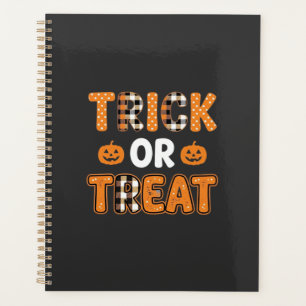 Conception de vecteur de citrouille Halloween Tric