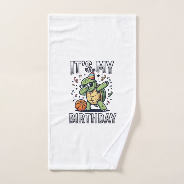 Conception de vecteur de fête d'anniversaire de ba (Serviette à main)