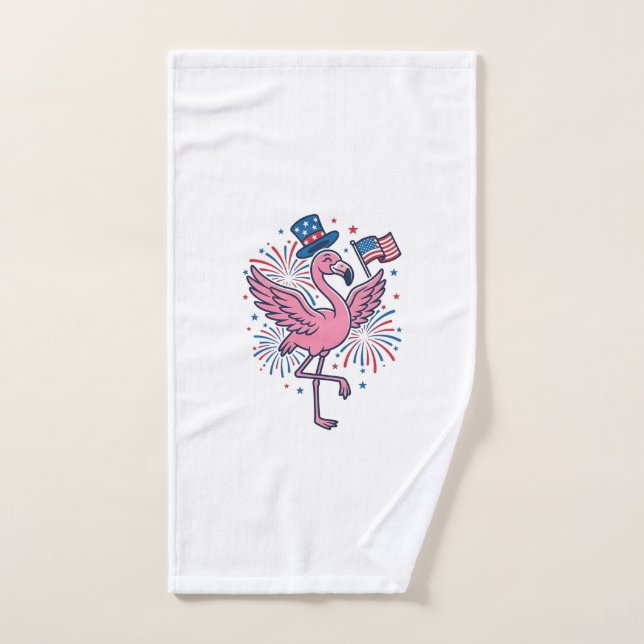 Conception de vecteur de feux d'artifice de flaman (Serviette à main)