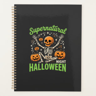 Conception de vecteur de Halloween de squelette su