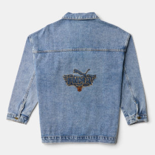 Conception de veste en jean inspirée de l'athlétis