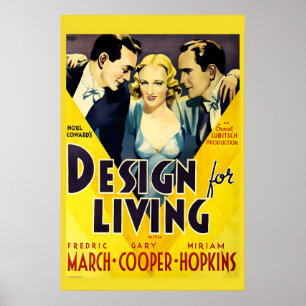 Conception de vie 1933 Affiche de film IMPRIMÉ A5-