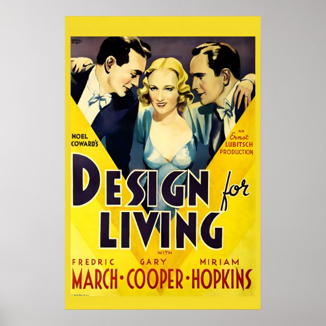 Conception de vie 1933 Affiche de film IMPRIMÉ A5- (Devant)