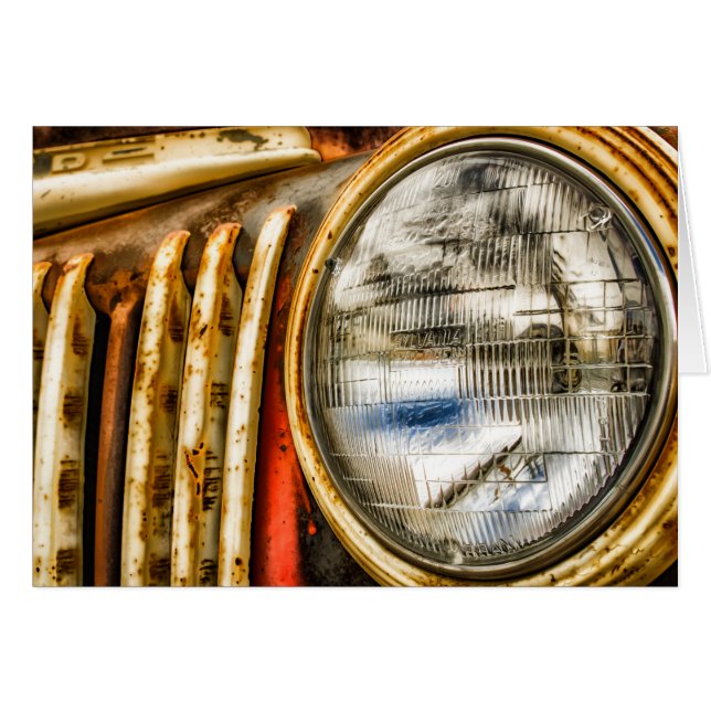 Conception de vieux camion (Devant horizontal)