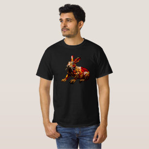 Conception de vitrail en mosaïque de T-Shirt de La