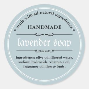 Conception d'emballage Étiquette de savon