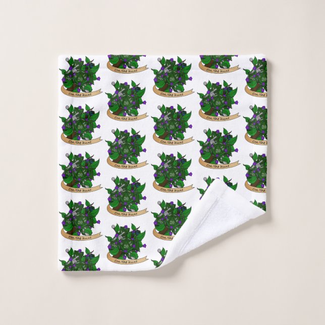 Conception des dés des Rangers (Gant de toilette)