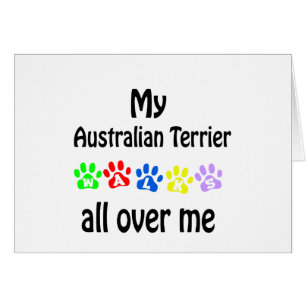 Conception des marches de Terrier australien