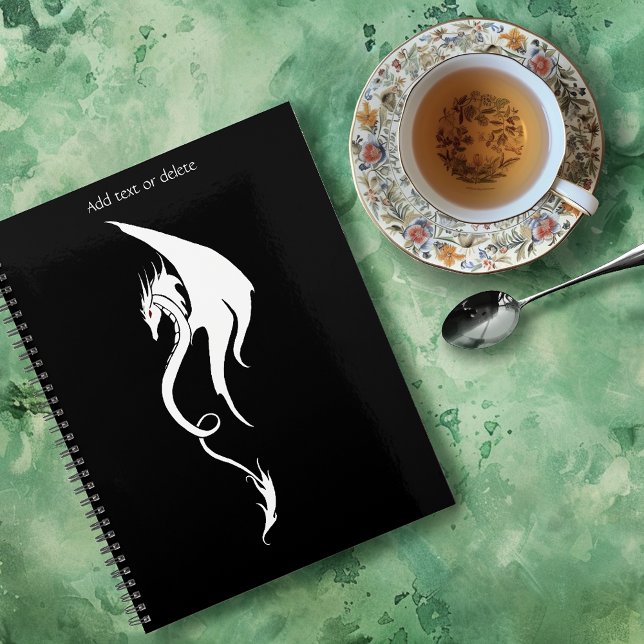 Conception d'illustration de dragon tribal noir et (Créateur téléchargé)