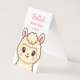 Conception d'illustration de lama mignon