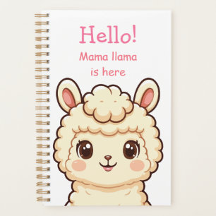 Conception d'illustration de lama mignon