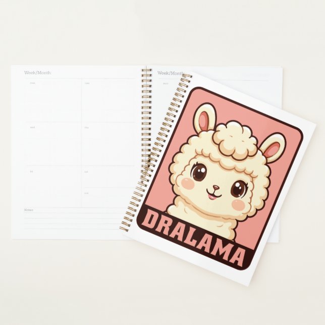 Conception d'illustration de lama mignon (Devant avec enveloppe)