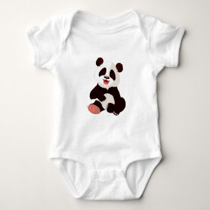 Conception d'illustration de panda Body en jersey