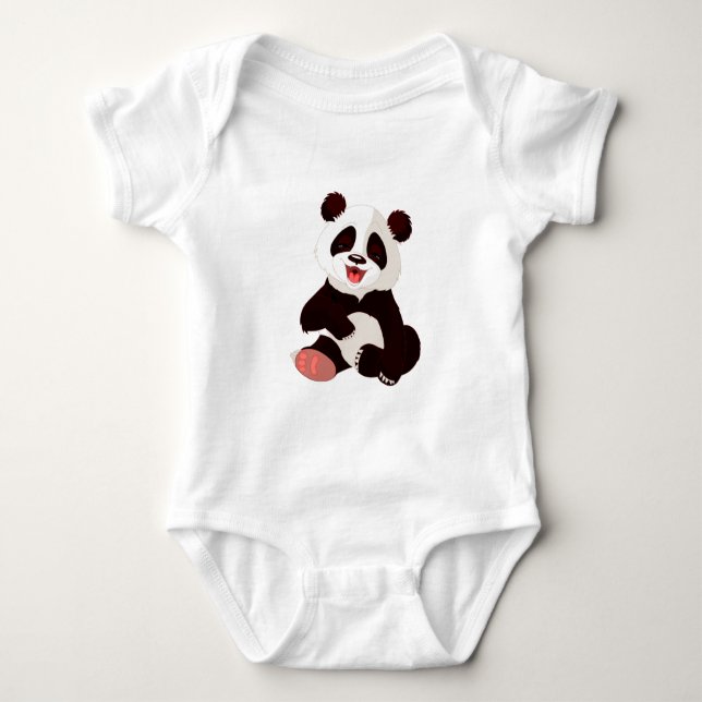 Conception d'illustration de panda Body en jersey  (Devant)