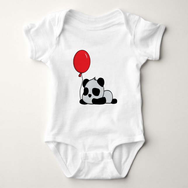 Conception d'illustration de panda Body en jersey  (Devant)