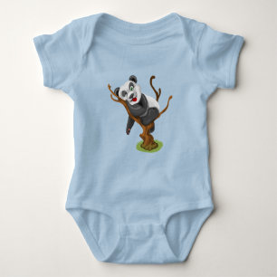 Conception d'illustration de Panda Body en jersey 