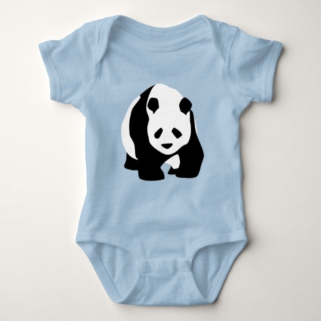 Conception d'illustration de panda Body en jersey  (Devant)