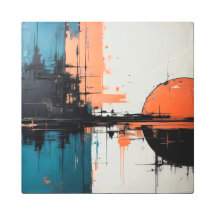 Conception d'onde rétro 02 Mur de métal