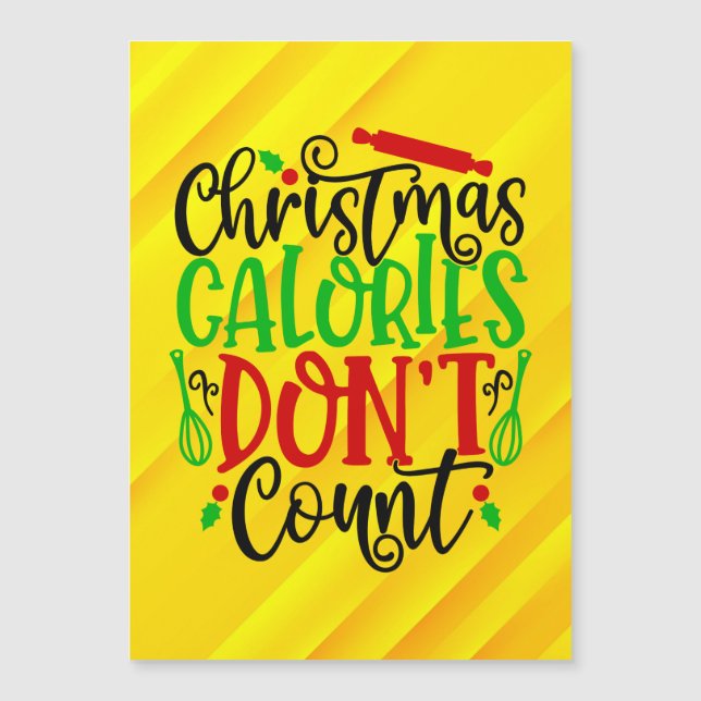Conception drôle de Noël : les calories ne compten (Devant)