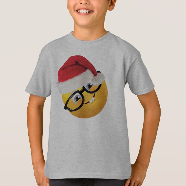 conception drôle de T-shirt de Noël de père Noël (Devant)