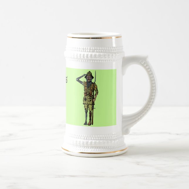 Conception drôle fraîche de tasse de bière de (Droite)