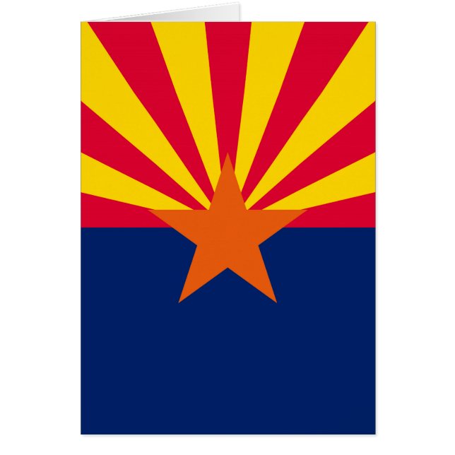 Conception du drapeau de l'État de l'Arizona (Devant)