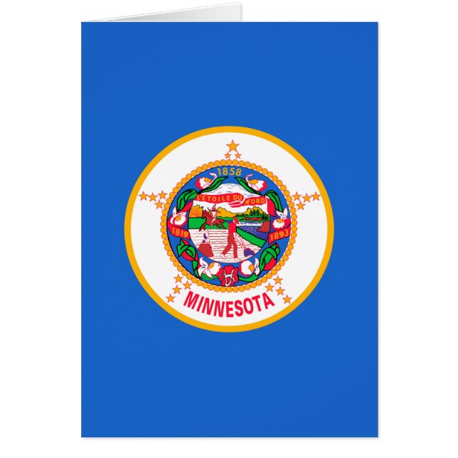 Conception du drapeau de l'État du Minnesota (Devant)