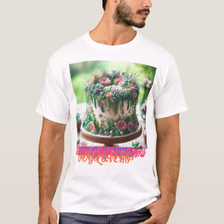 Conception du logo Cake pour t-shirts