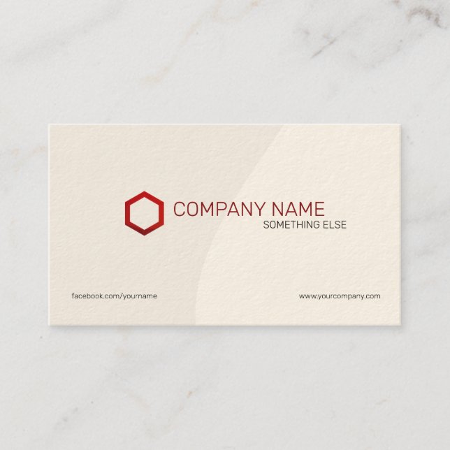 Conception du logo Carte de visite professionnel p (Devant)