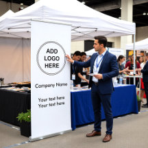 Conception du logo de la bannière commerciale