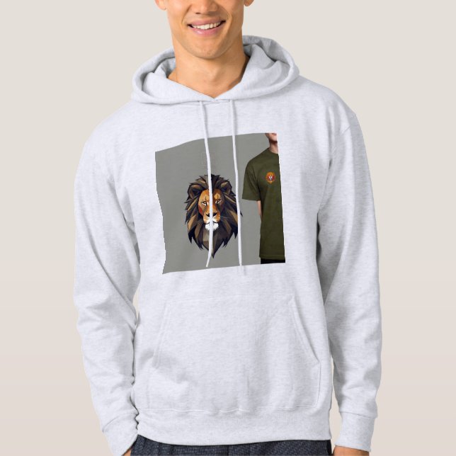 Conception du Sweat - shirt à capuche de logo géom (Devant)