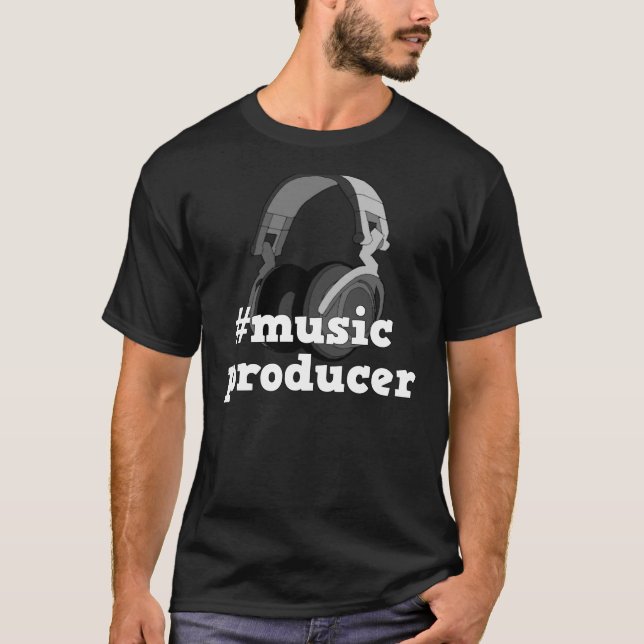Conception du T-shirt des hommes du producteur B&W (Devant)