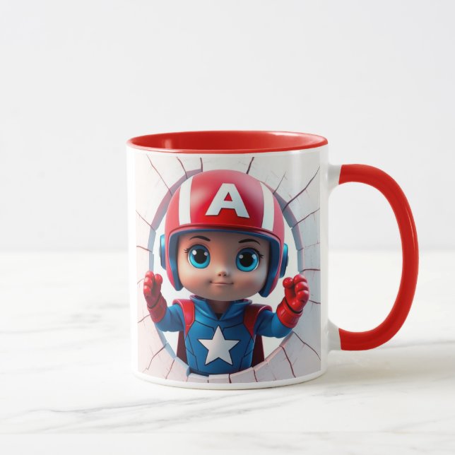 conception d'un habillage de mug de dessin animé d (Droite)