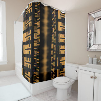 Conception d'un rideau de douche en tissu de boue 