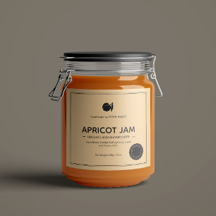 Conception Étiquette d'emballage de la jam d'abric