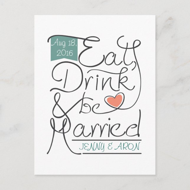 conception faire-part de mariage (Devant)