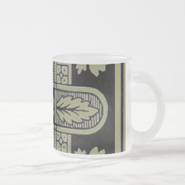 Conception florale Mug congelé (Droit)