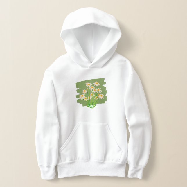 Conception florale rustique sur fond vert (Poser)