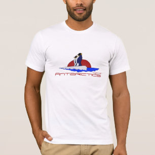 Conception fraîche de T-shirt de l'Antarctique