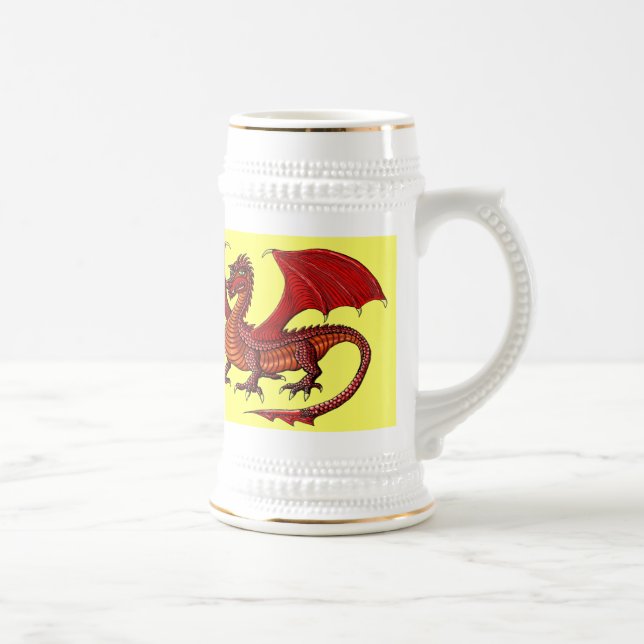 Conception fraîche de tasse de bière de dragon (Droite)